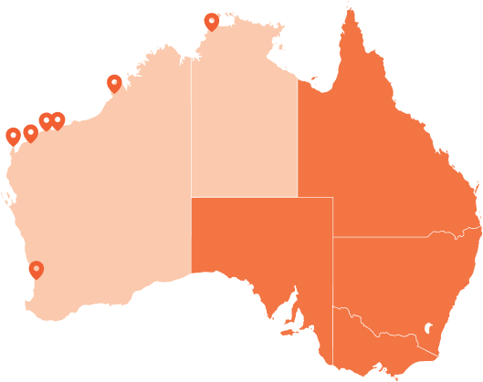 Siera Logistics network map
